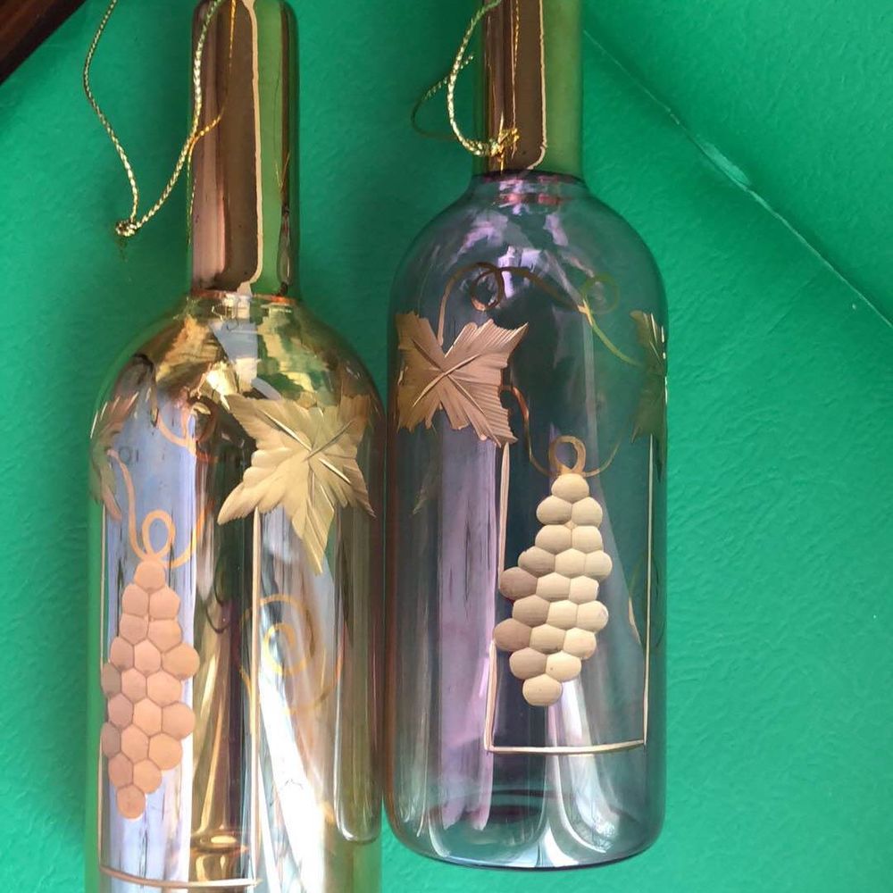2 Christmas elegant ornaments